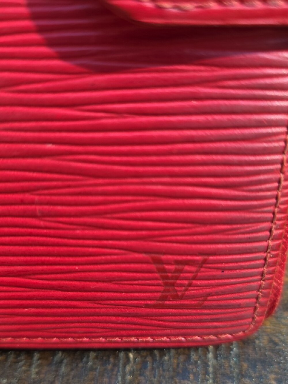 Louis Vuitton Red Epi Leather Small Agenda With COA - Picture 2 of 10
